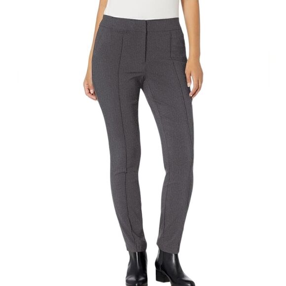 Briggs New York Women's Millennium Cigarette Pant Size 16 in Heather Grey - Picture 1 of 5